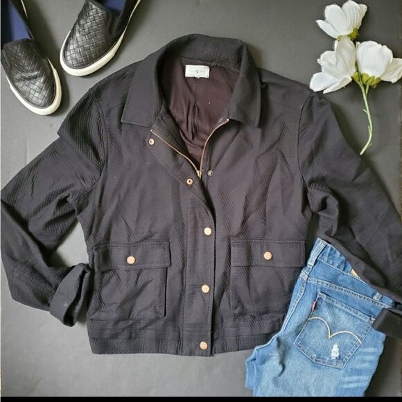 Lou and grey black cotton jacket - Picture 1 of 10